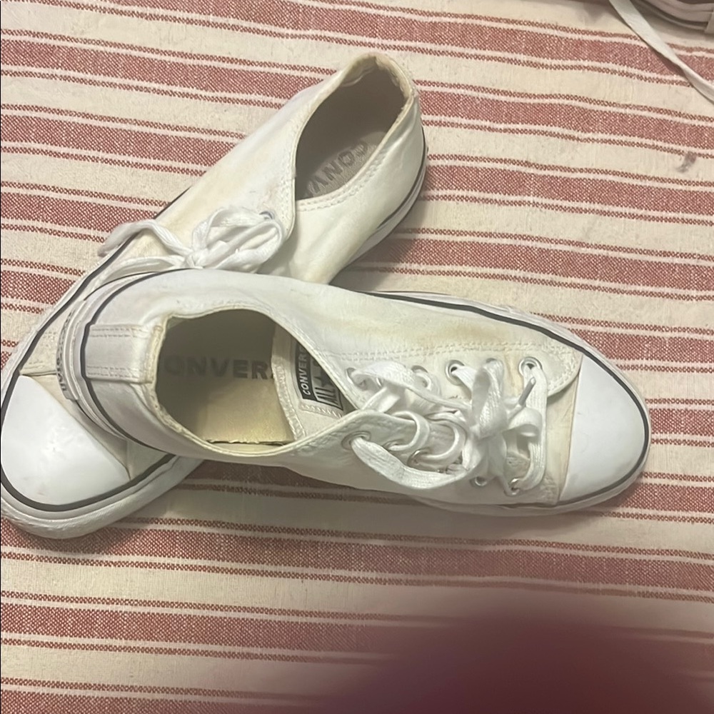 Converse Classic White Canvas Sneakers